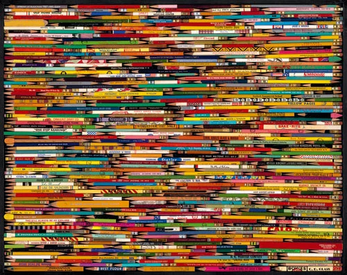 PFG Pencil Collage, Maureen Rupprecht (Usage/Used - PUZZLES FOR GOOD)