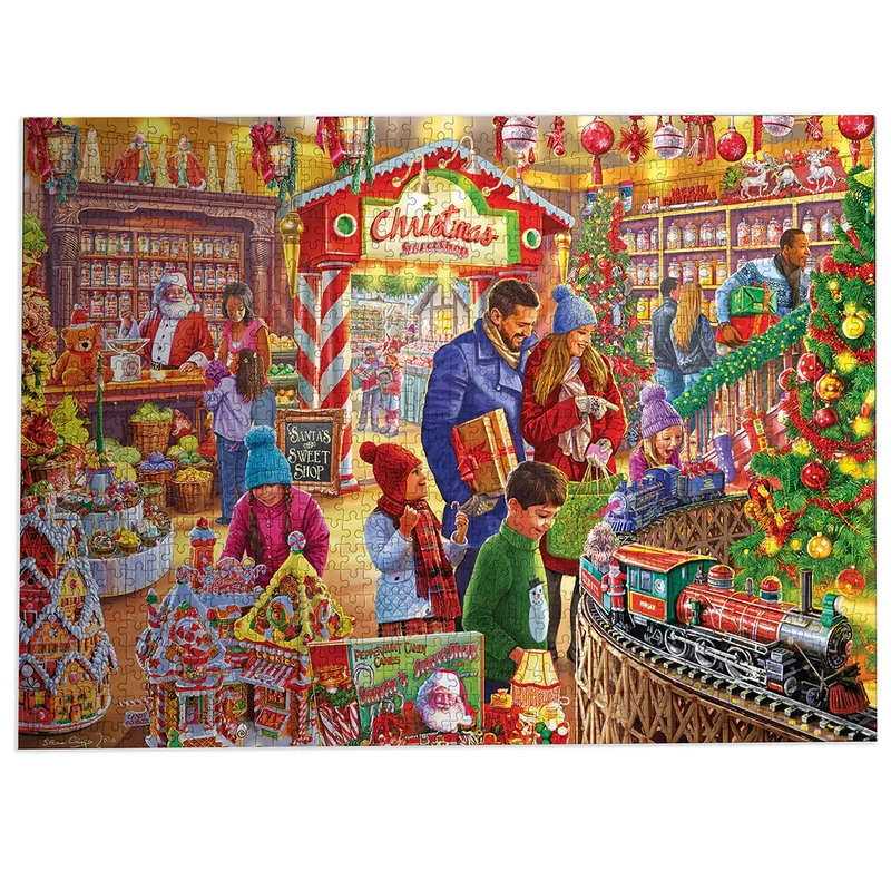 Santa's Sweetshop, Steve Crisp (1000pcs)