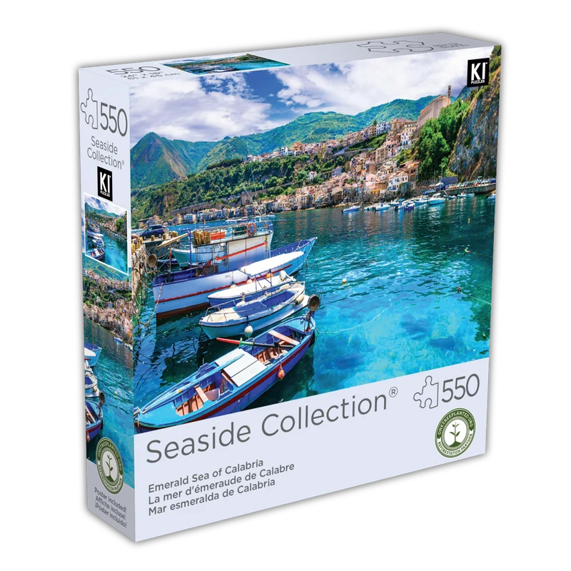 Seaside Collection - Emerald Sea of Calabria (550pcs)
