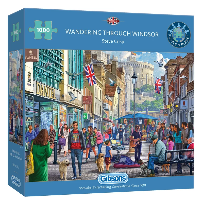 DMG Wandering Through Windsor, Steve Crisp (1000pcs) (DAMAGED BOX)