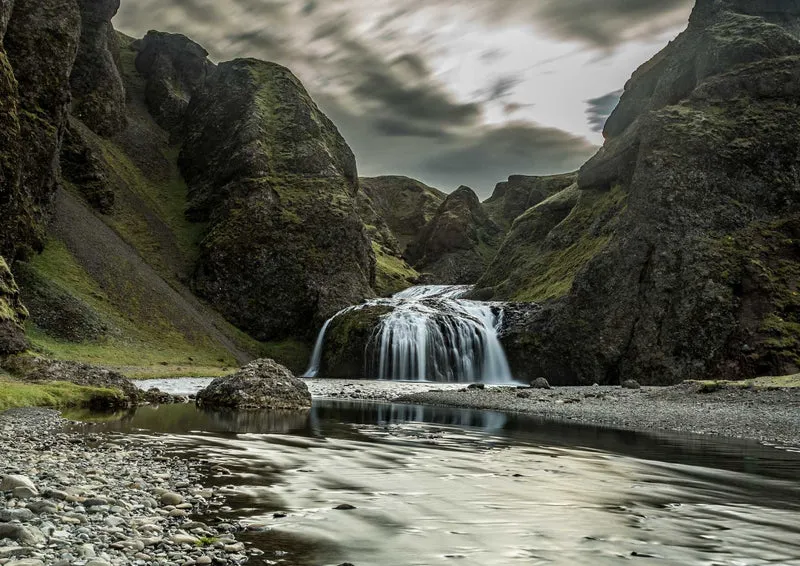 100772 Natur - Wasserfall Puzzle