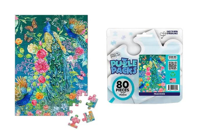 Puzzle Packs - Peacocks