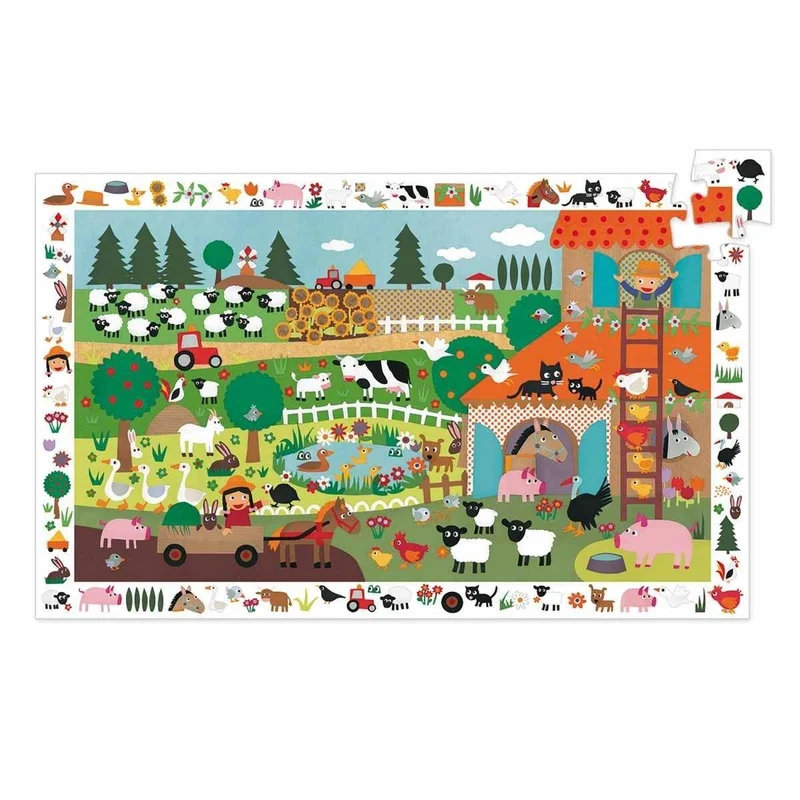 Entdeckerpuzzle: Bauernhof, 35 T.