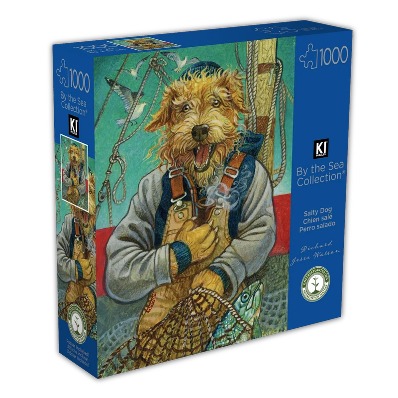 By The Sea - Salty Dog, Richard Jesse Watson (1000pcs)