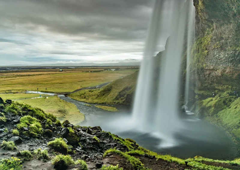 100300 Natur - Großer Wasserfall Puzzle