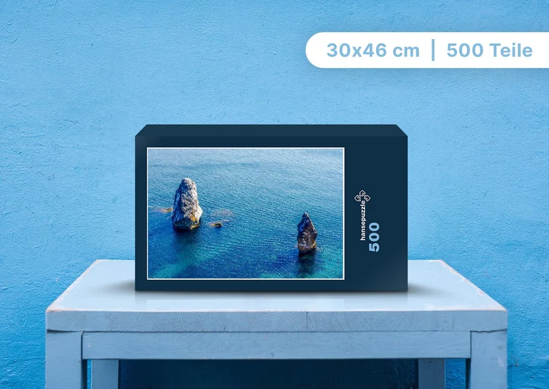 100341 Natur - Felsen im Meer Puzzle