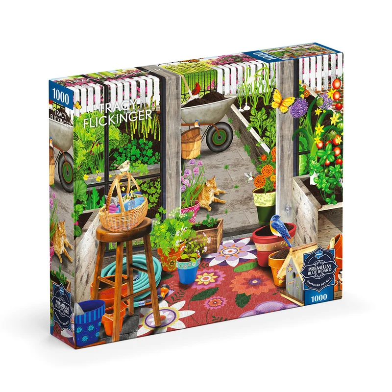 Sapphire Select - Garden Shed Greenhouse, Tracy Flickinger (1000pcs)