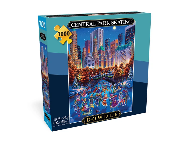 Central Park Skating, Dowdle (1000pcs)
