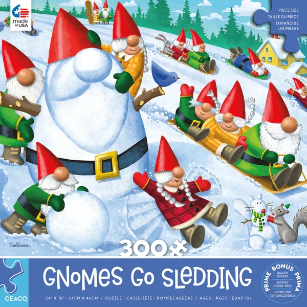 PFG Gnome Sweet Gnome - Gnomes Go Sledding (300pcs) (Usage/used)