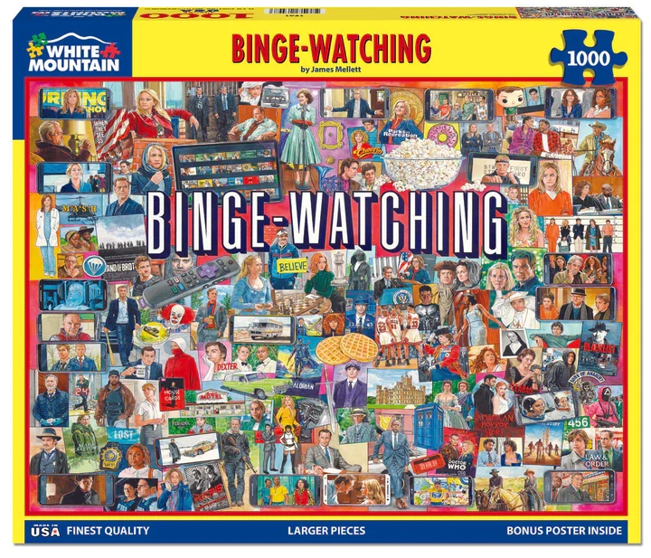 PFG Binge-Watching, James Mellett (Usage/Used - PUZZLES FOR GOOD)