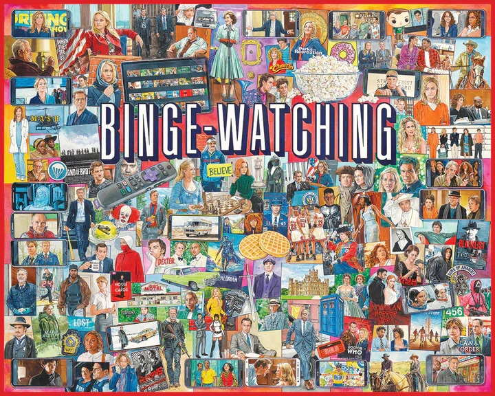 PFG Binge-Watching, James Mellett (Usage/Used - PUZZLES FOR GOOD)