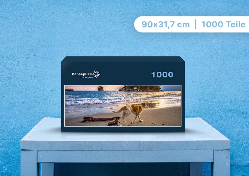 101041 Tierwelt - Hund am Meer Puzzle