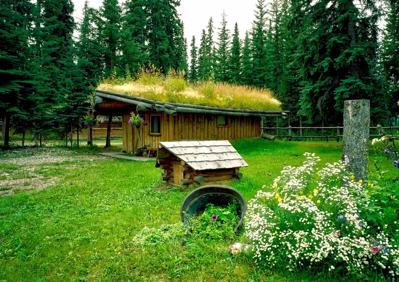 101082 Reisen - Holzhaus Puzzle