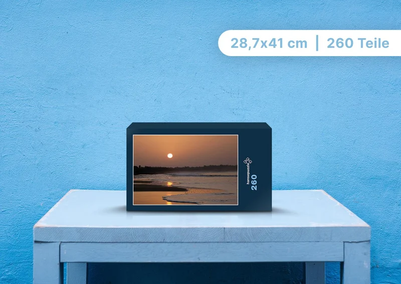 99129 Natur - Sonnenuntergang am Meer Puzzle