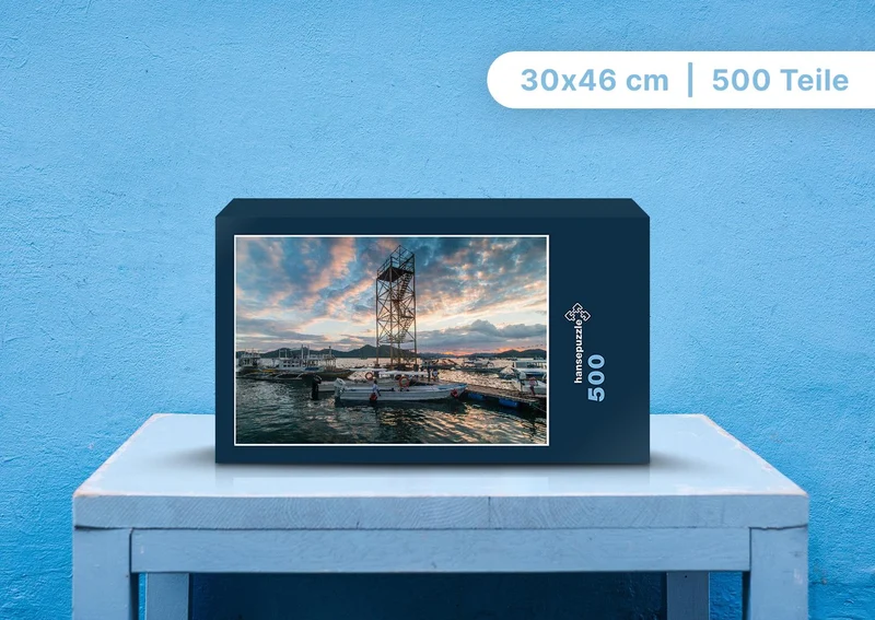 100381 Reisen - Boote im Meer Puzzle