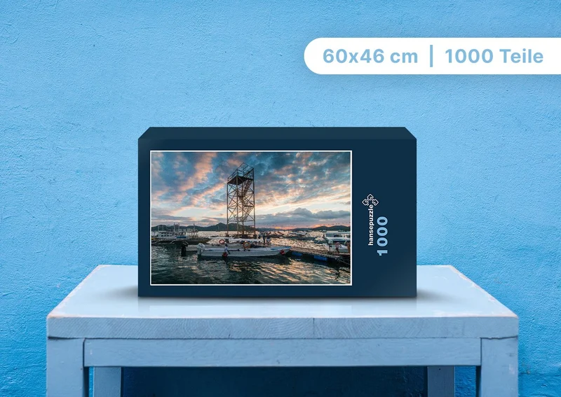 100381 Reisen - Boote im Meer Puzzle