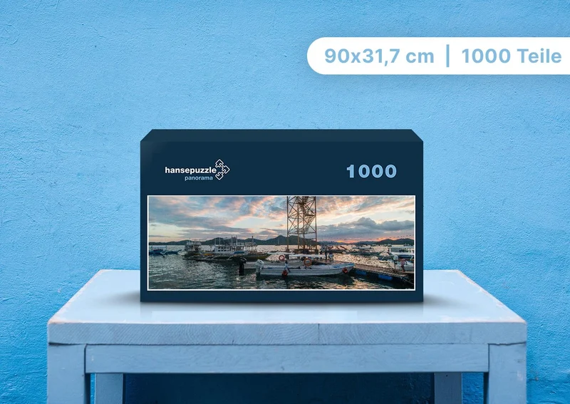 100381 Reisen - Boote im Meer Puzzle