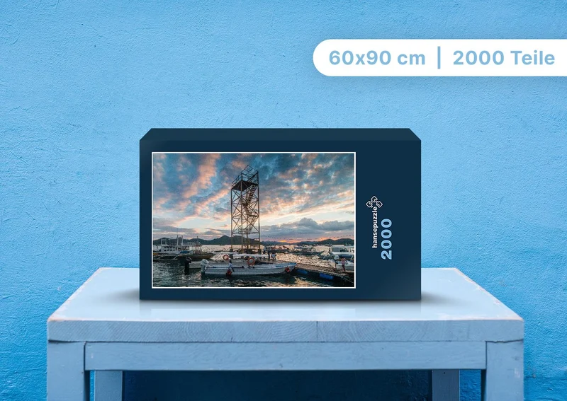 100381 Reisen - Boote im Meer Puzzle