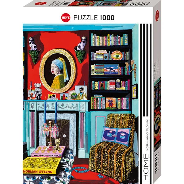 PFG Home - Room With Vermeer, Norman O'Flynn (1000pcs) (Usage/Used - PUZZLES FOR GOOD)