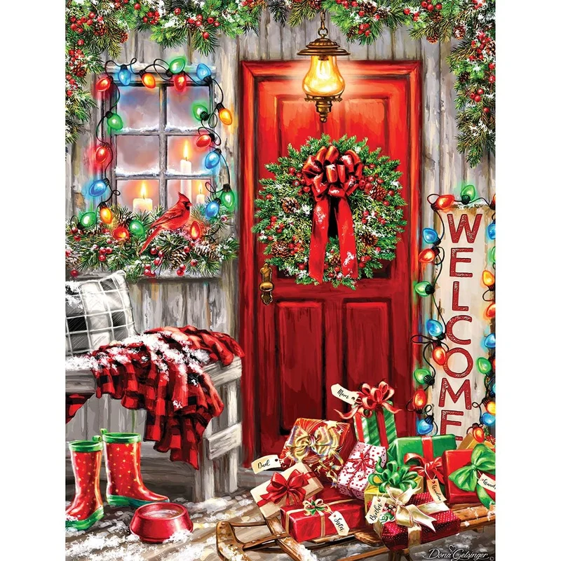 PFG Holiday Puzzle Series (1000pcs) (Usage/Used - PUZZLES FOR GOOD)