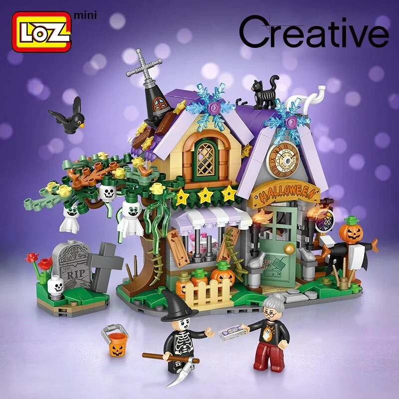 LOZ Ceative - The Haunted Cottage (783pcs)