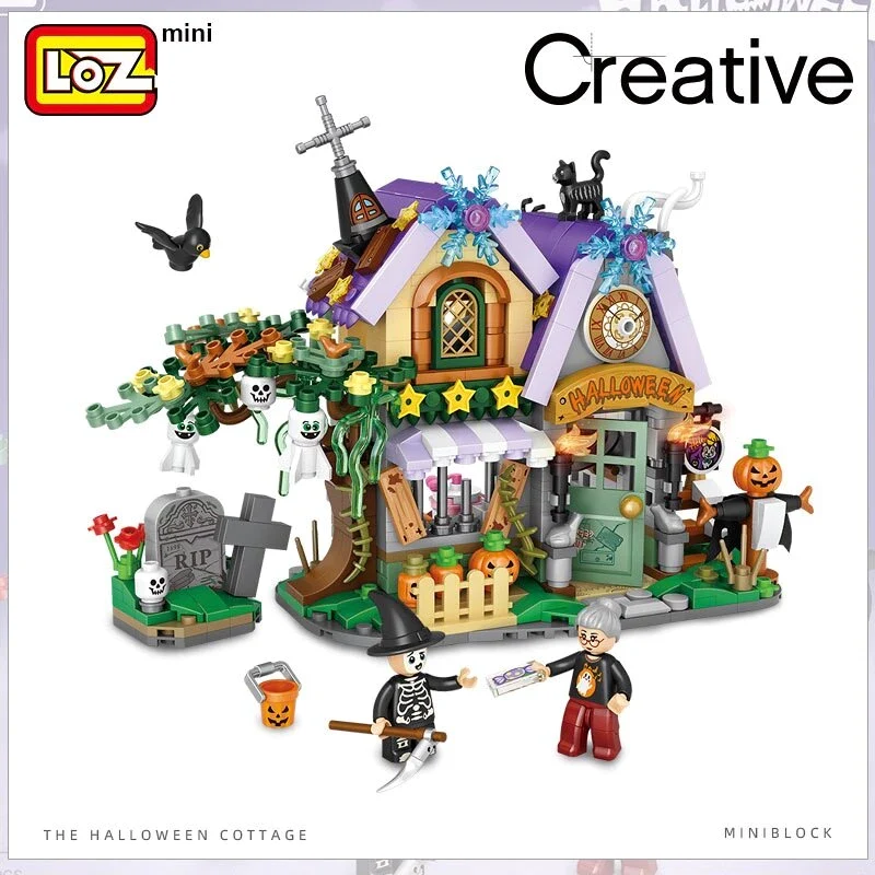 LOZ Ceative - The Haunted Cottage (783pcs)