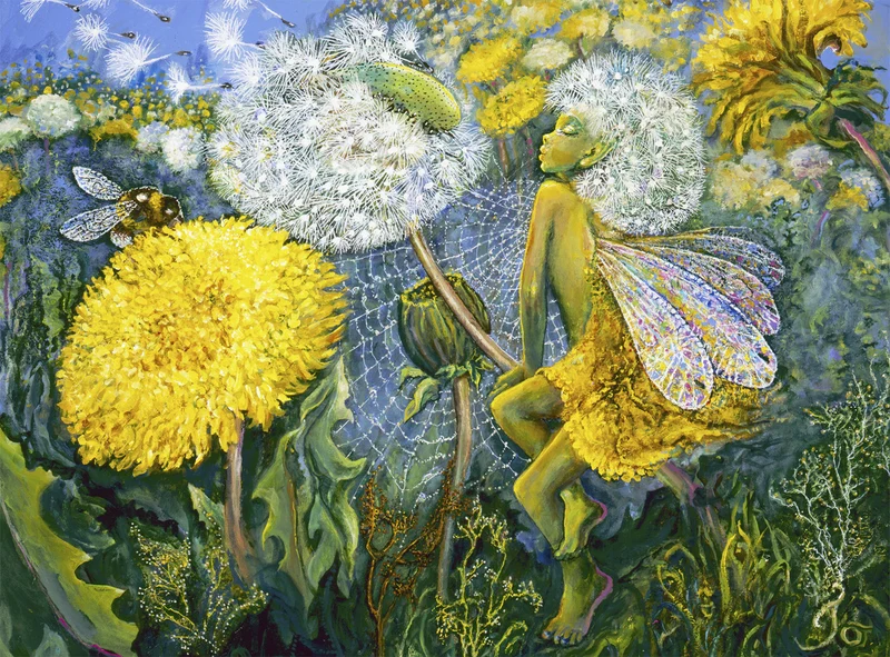 Dandelion Fairy, Josephine Wall (1000pcs) (GLITTER)