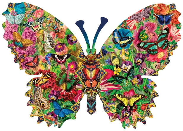 Shaped - Butterfly Menagerie, Aimee Stewart (1000pcs)