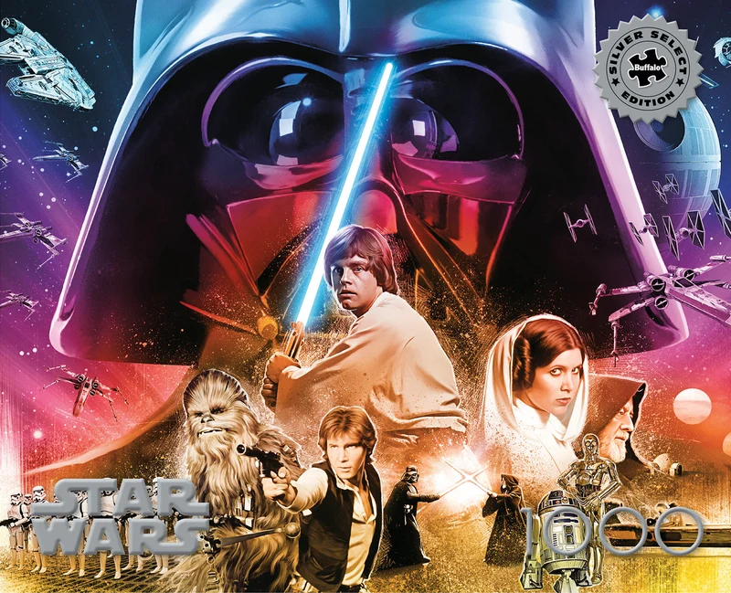 PFG Silver Select - Star Wars The Rebels Journey (1000pcs) (Usage/Used - PUZZLES FOR GOOD)