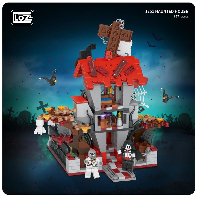 LOZ Ceative - Haunted House (687pcs)
