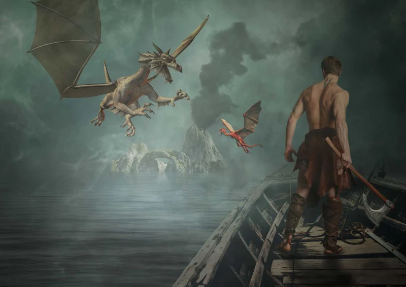 100810 Hintergründe - Drachen Puzzle