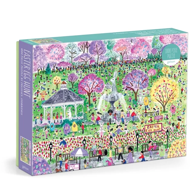 PFG Easter Egg Hunt, Michael Storrings (1000pcs) (Usage/Used - PUZZLES FOR GOOD)