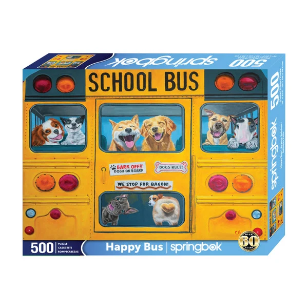 PFG Happy Bus (500pcs) (Usage/Used - PUZZLES FOR GOOD)
