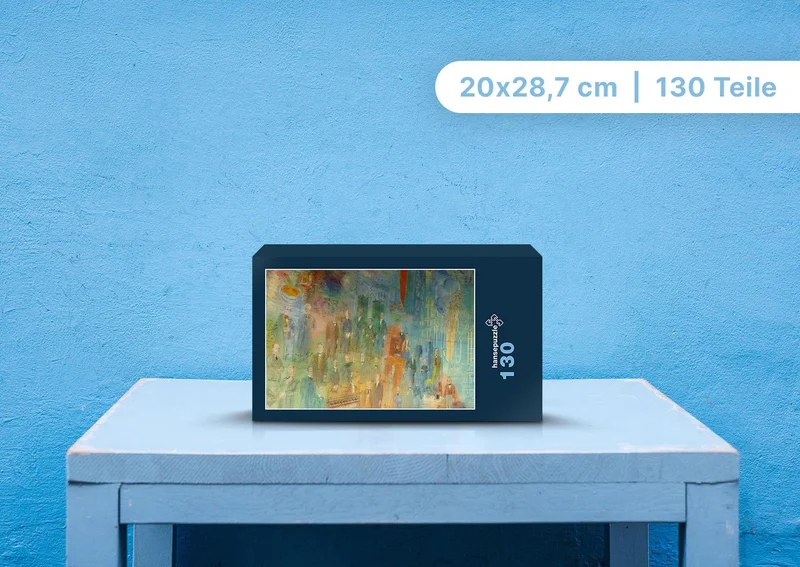 101696 Hintergründe - Wandgemälde Puzzle