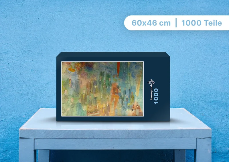 101696 Hintergründe - Wandgemälde Puzzle