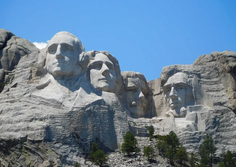 102243 Natur - Mount Rushmore Nationaldenkmal Puzzle