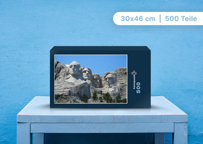 102243 Natur - Mount Rushmore Nationaldenkmal Puzzle