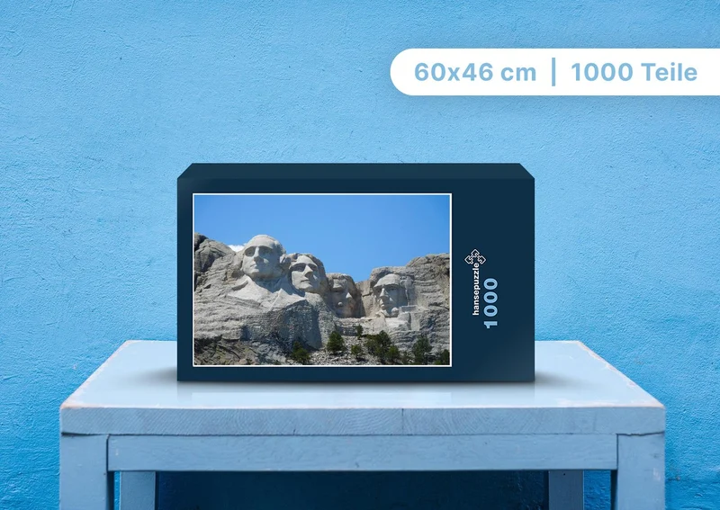 102243 Natur - Mount Rushmore Nationaldenkmal Puzzle