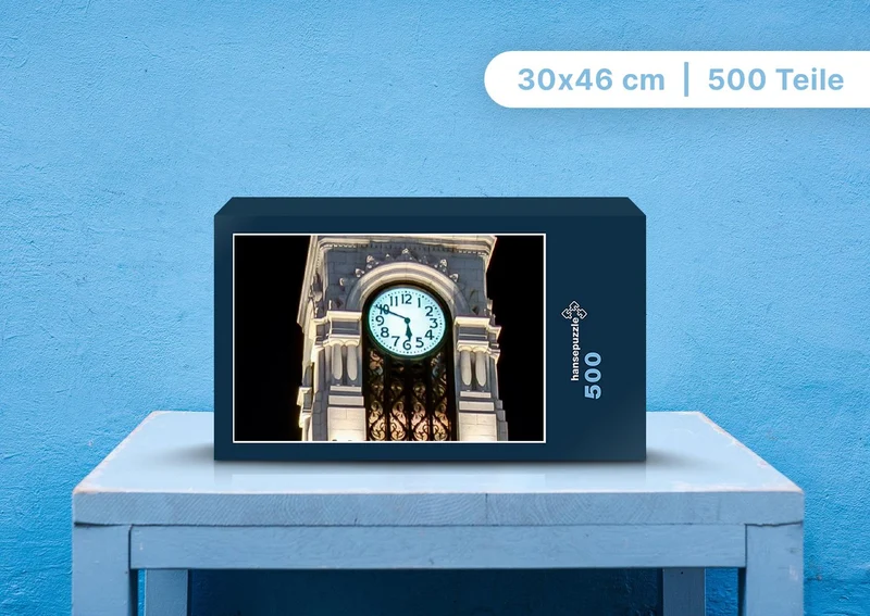 101711 Gebäude - Uhr Puzzle