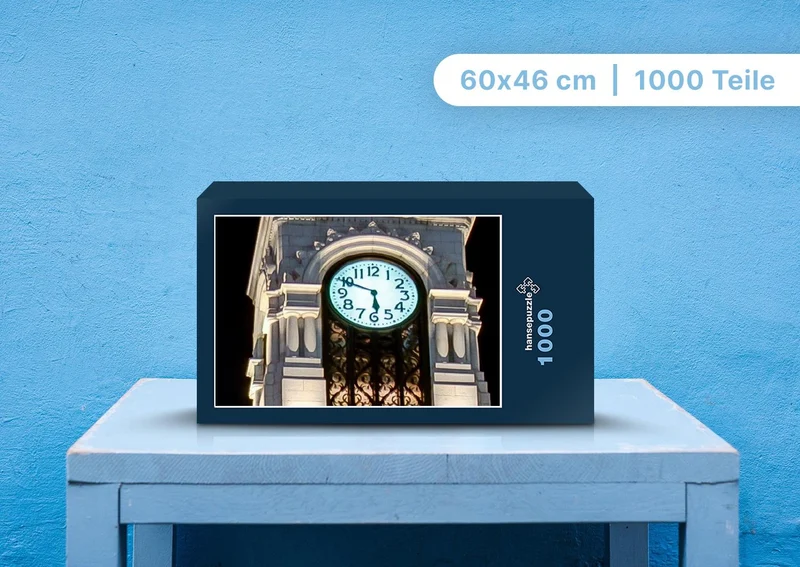 101711 Gebäude - Uhr Puzzle