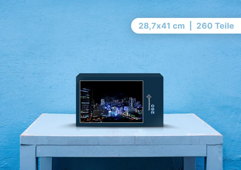 101715 Orte - Großstadt bei Nacht Puzzle