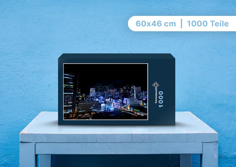 101715 Orte - Großstadt bei Nacht Puzzle