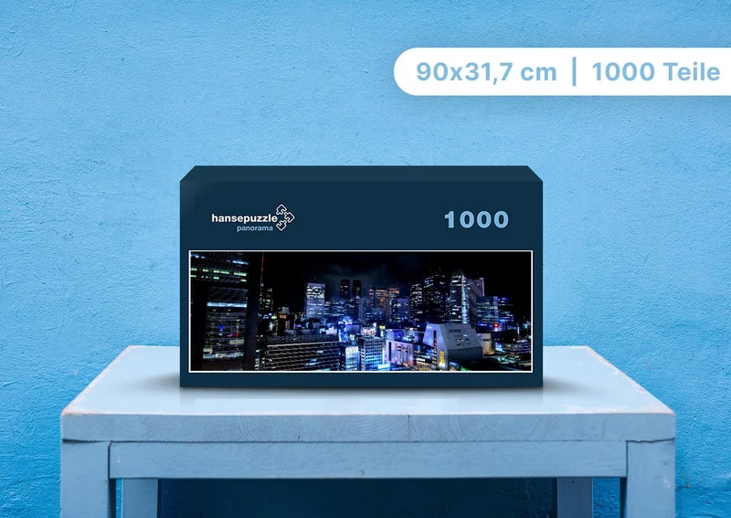 101715 Orte - Großstadt bei Nacht Puzzle