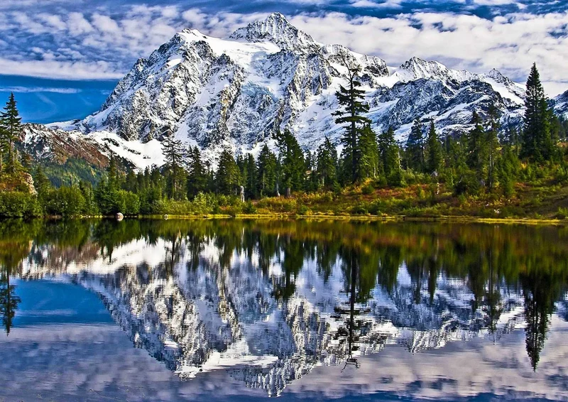 101489 Natur - Mount Shuksan Puzzle