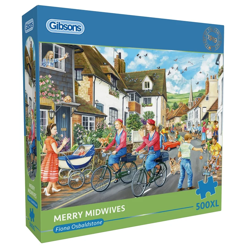 Merry Midwives, Fiona Osbaldstone (500 xl pcs)