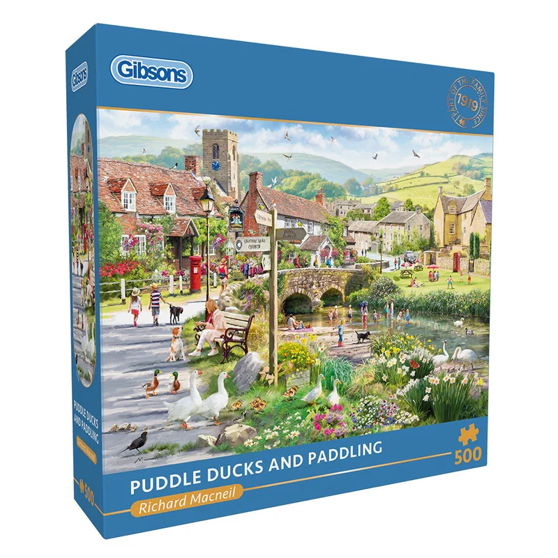 Puddle Ducks & Paddling, Richard Macneil (500pcs)