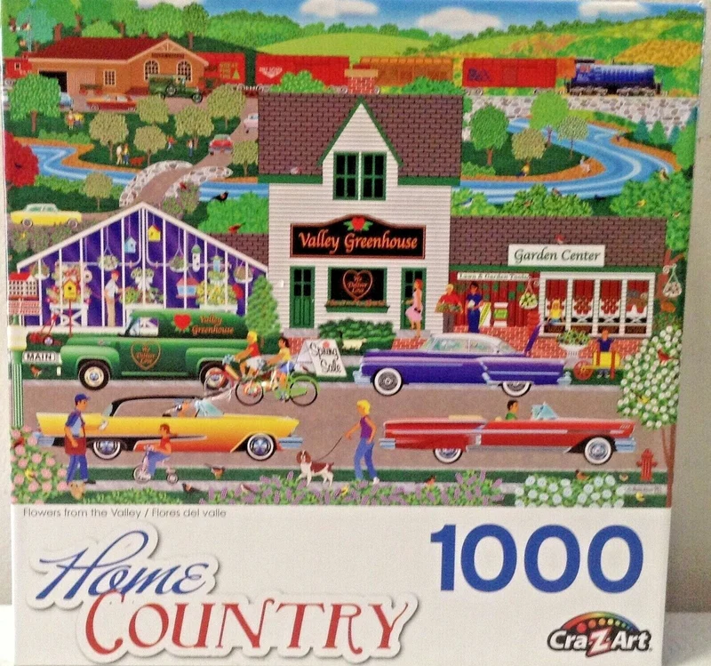 PFG Home Country - Flowers From the Valley (Usage/Used - PUZZLES FOR GOOD)