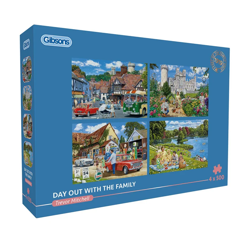 Day out with the Family, Trevor Mitchell (4x500pcs)