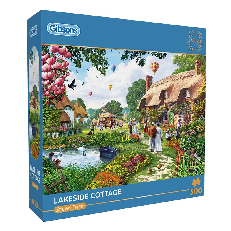 Lakeside Cottage, Steve Crisp (500pcs)