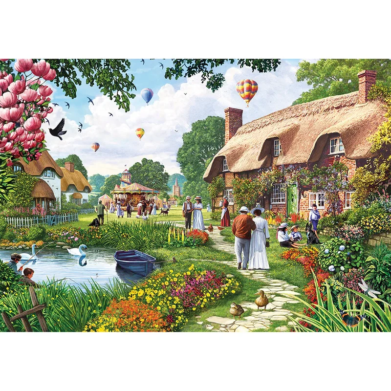 Lakeside Cottage, Steve Crisp (500pcs)
